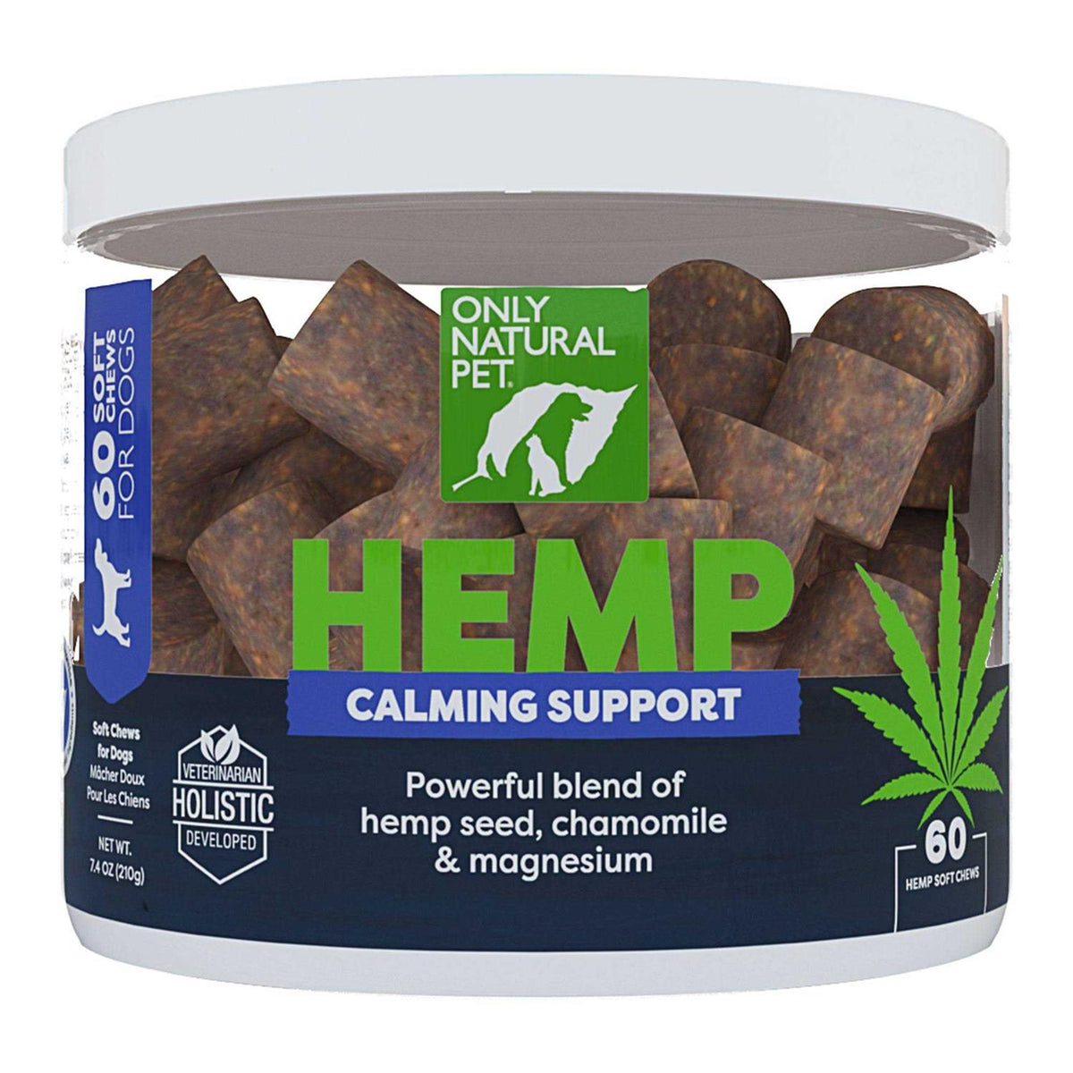 Hemp Calming Support Soft Dog Chews C17530