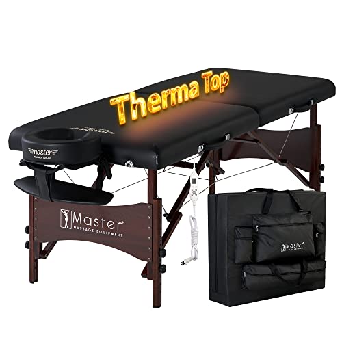 30" Heated Portable Massage Table with Carrying Bag W775