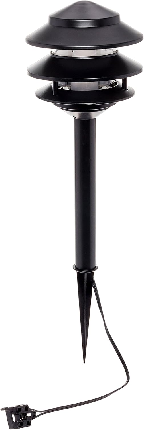 4 Pack 2.4W Low Voltage LED Landscape Pathlight X896308