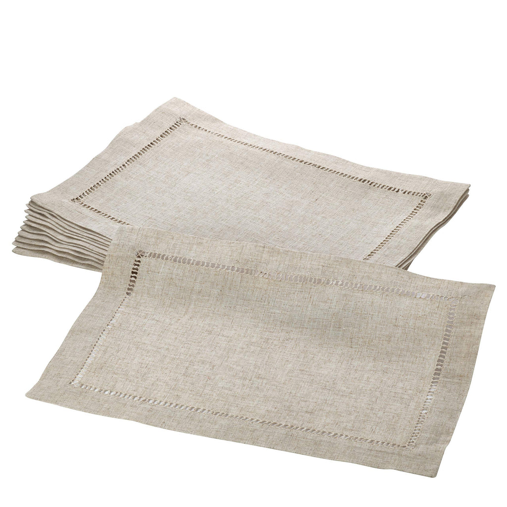 14x20in Rectangle Placemat Natural Set of 12 O893386