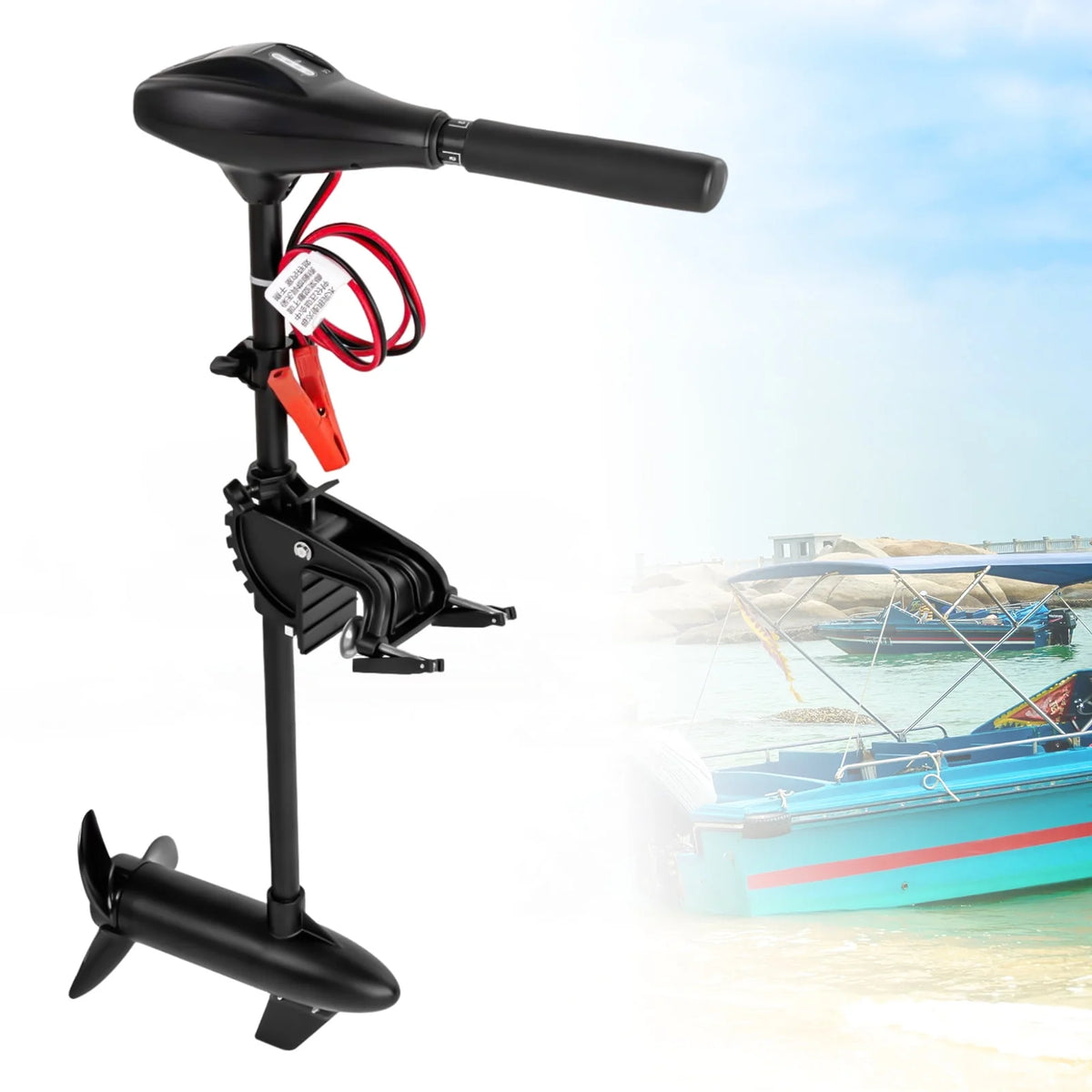 40 lbs 12V 408W Trolling Motor Outboard Engine V945