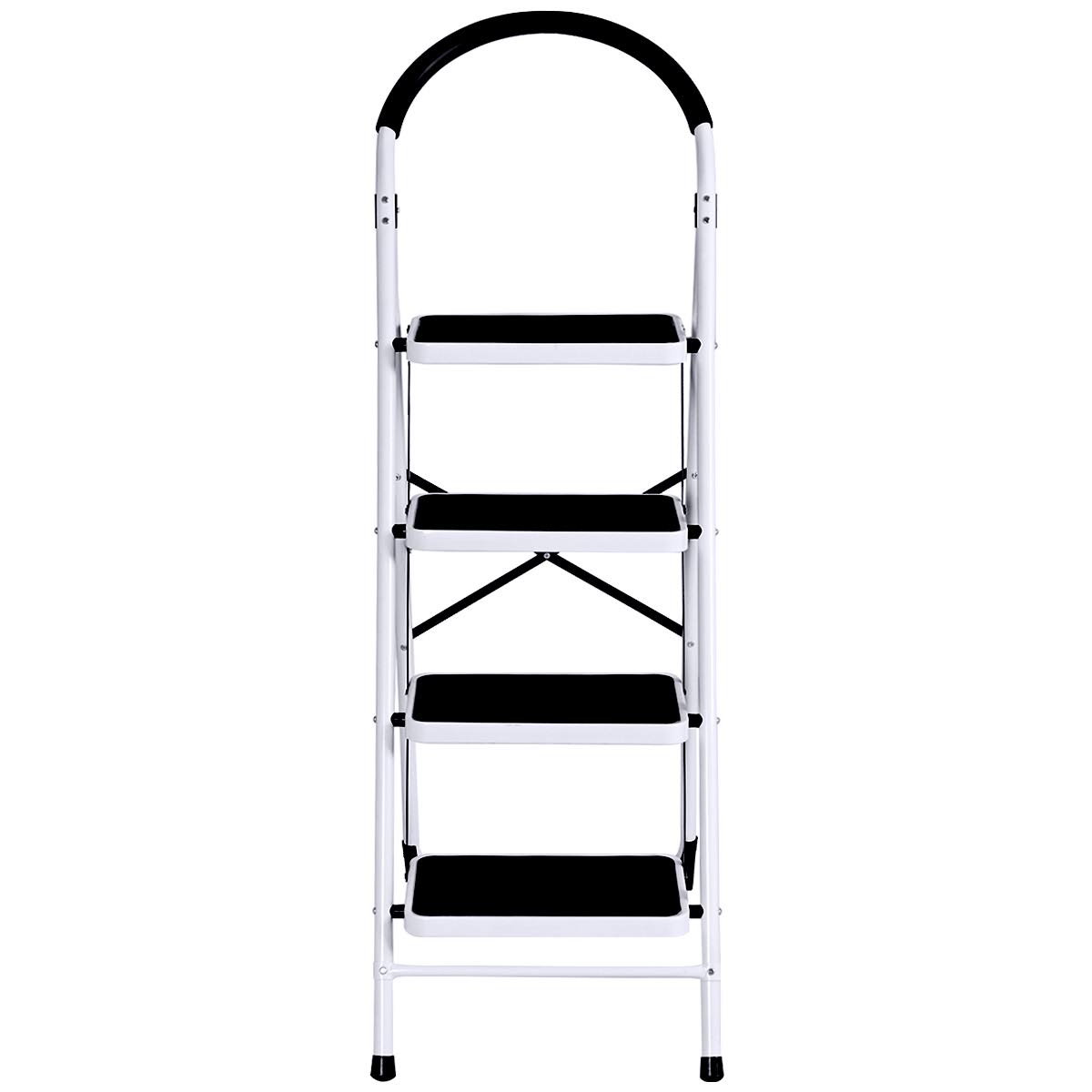 4 Step Folding Stool 330lbs Capacity X9338