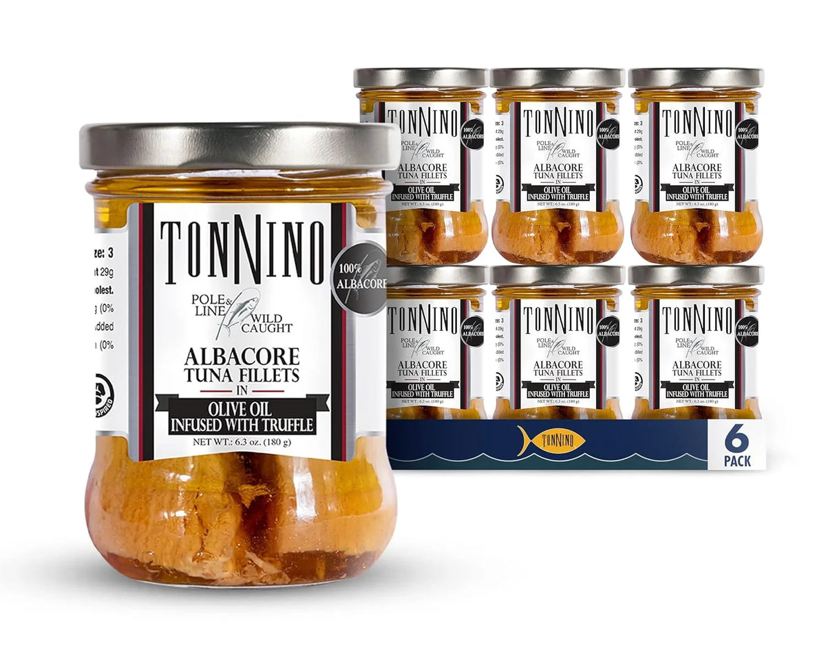 Albacore Tuna in Olive Oil with Truffle, 6.3 oz, 6-Pack H4765
