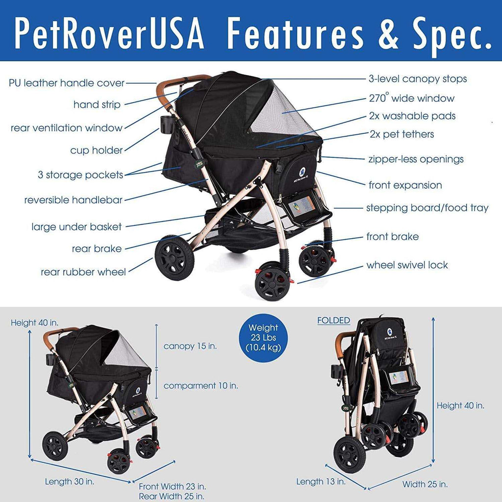 Heavy Duty Pet Stroller E90803