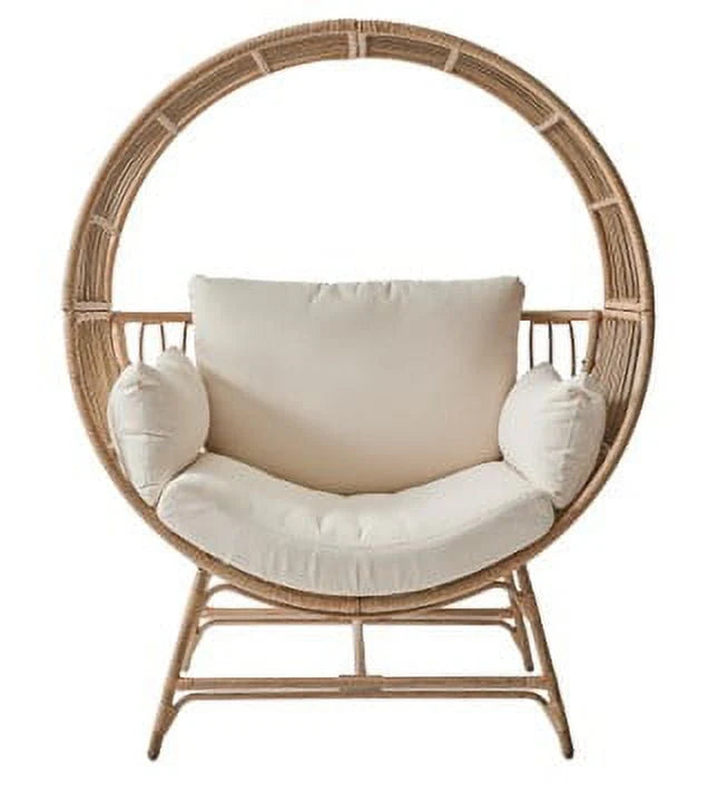 Round Wicker Outdoor Egg Chair I9497