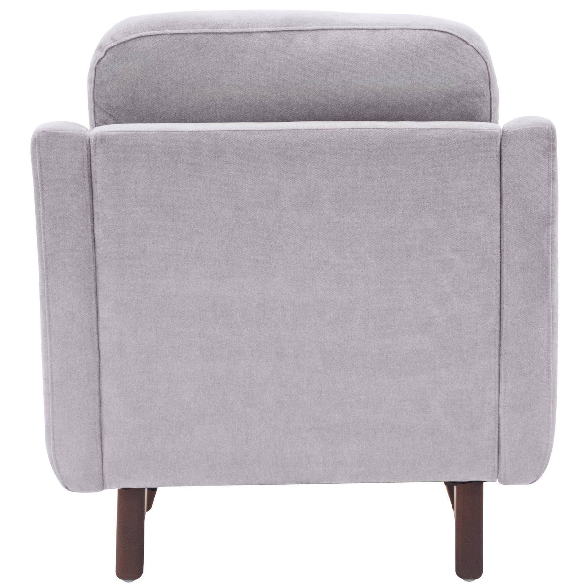 Light Grey Mid-Century Modern Armchair L8664