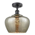 Large Fenton 1 Light Semi-Flush Mount LED D628292