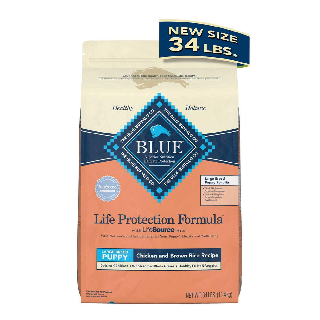 Large Breed Puppy Chicken & Brown Rice Dry Dog Food O234246
