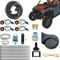 Universal Turn Signal Kit with Amber LED Lights, Horn and Toggle Switch Q16639