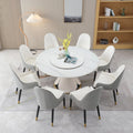 Sintered Stone Dining Table with 8 Chairs W578
