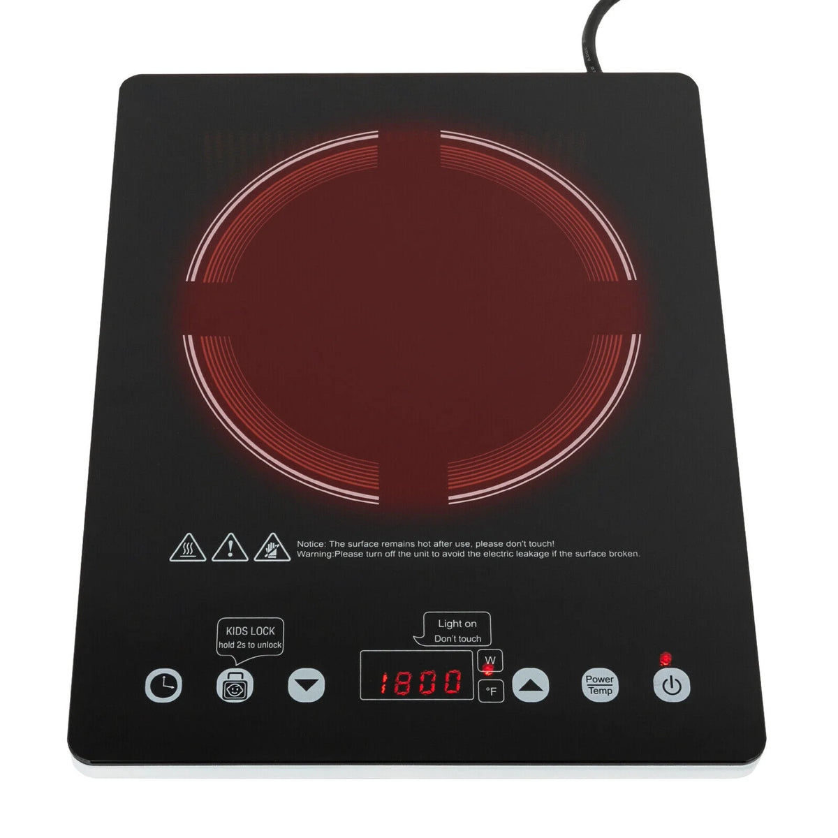 1800w Ceramic Electric Cooktop O641717