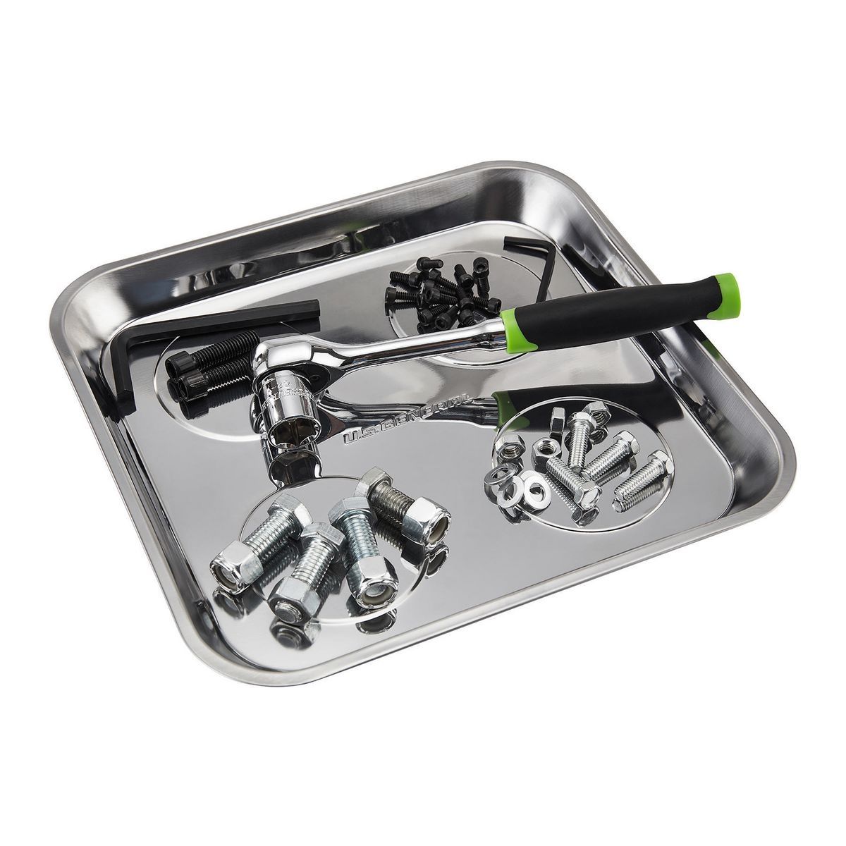 Magnetic Stainless Steel Parts Tray K5786