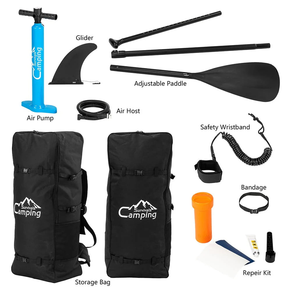 11Ft Inflatable Stand Up Paddle Board with Carrying Bag Y823