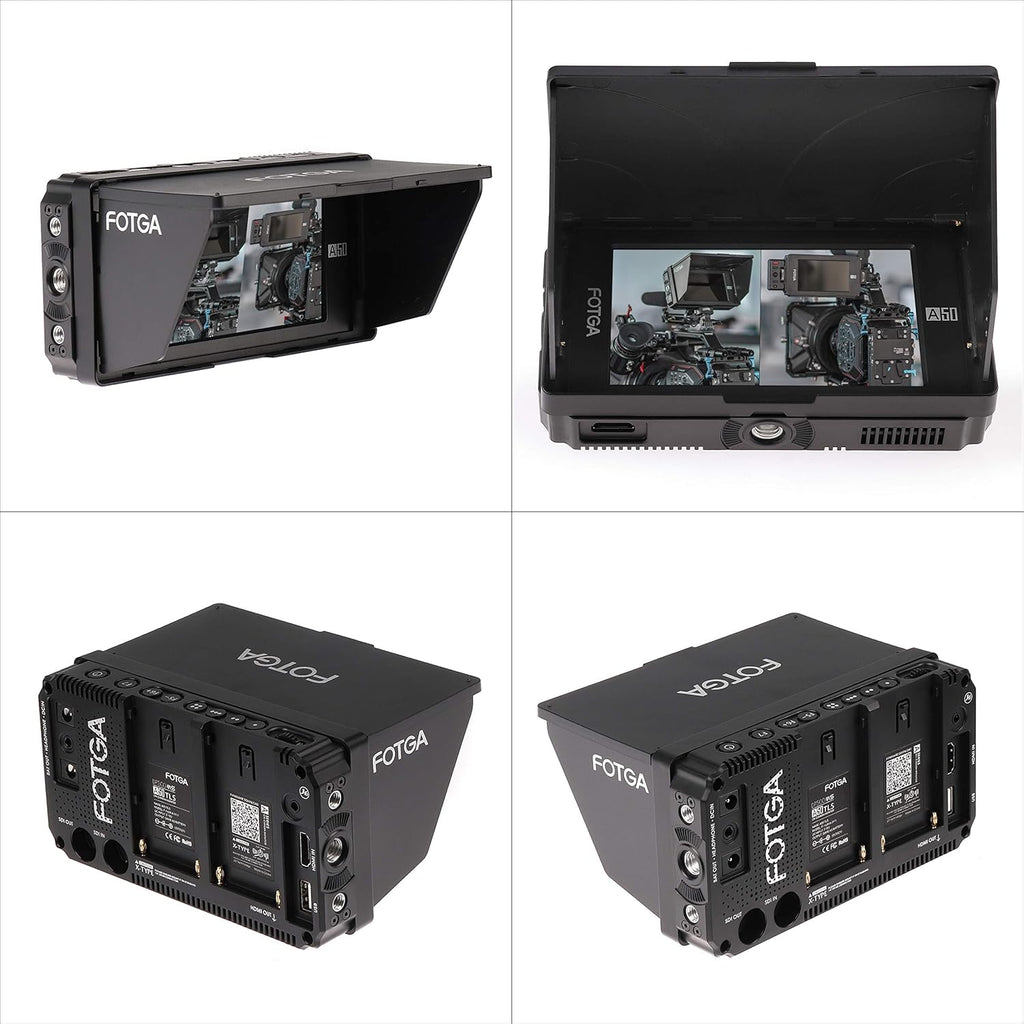 5inch Touchscreen Camera Field Monitor with HDMI 4K In/Out, Carry Case B80408