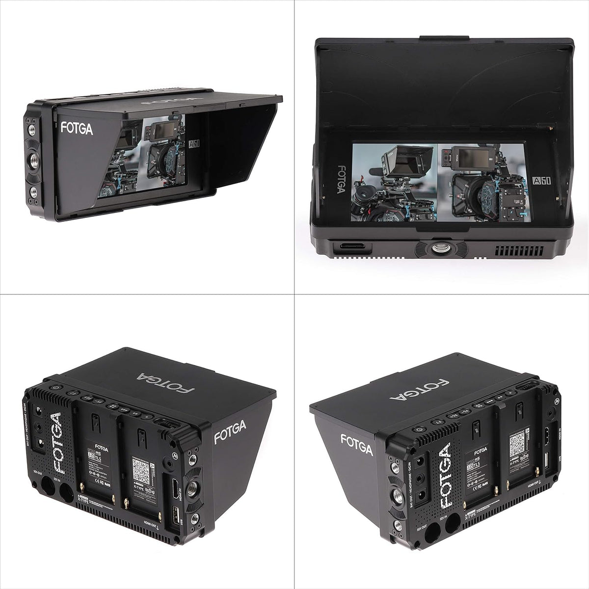 5inch Touchscreen Camera Field Monitor with HDMI 4K In/Out, Carry Case B80408