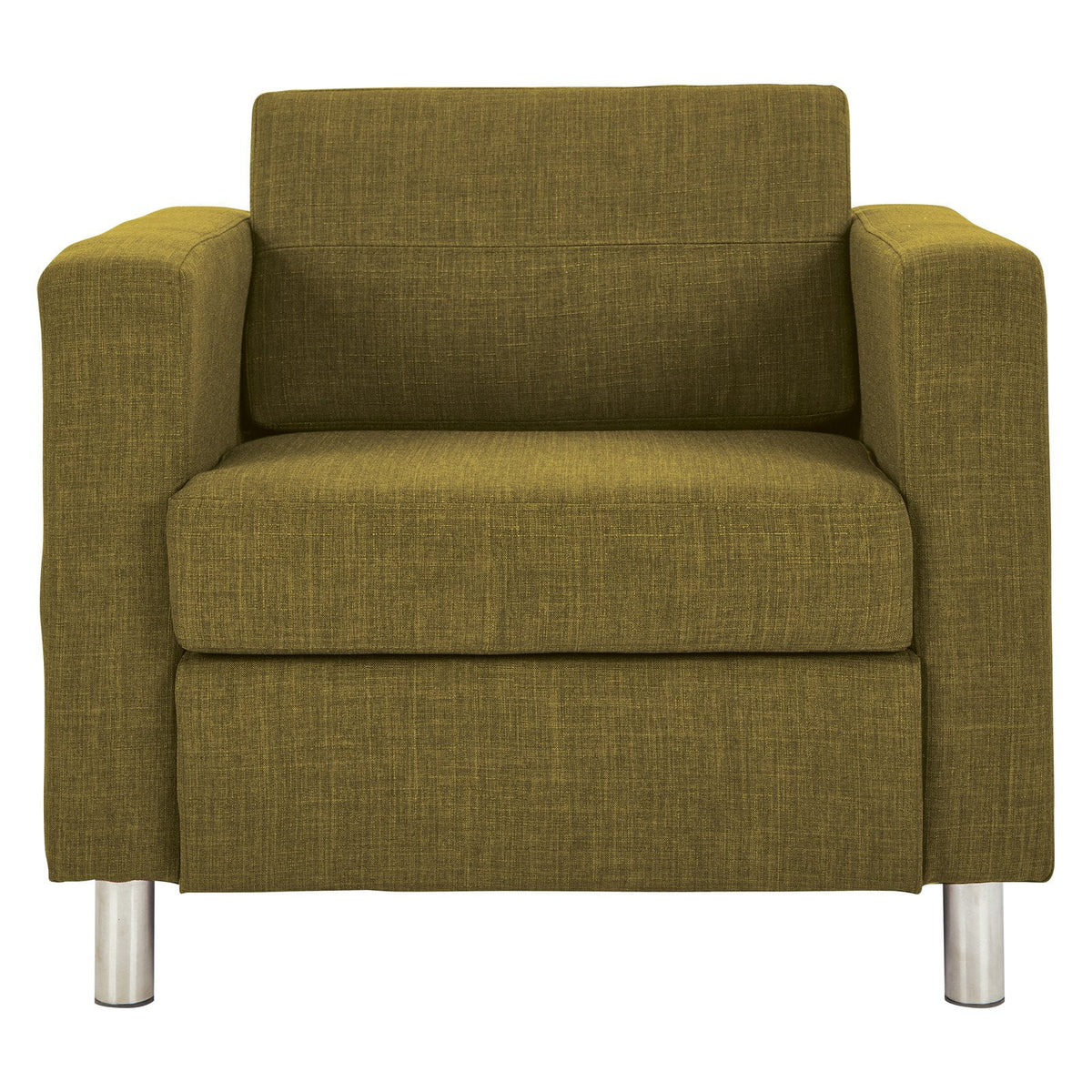 Tangerine Fabric Armchair D296