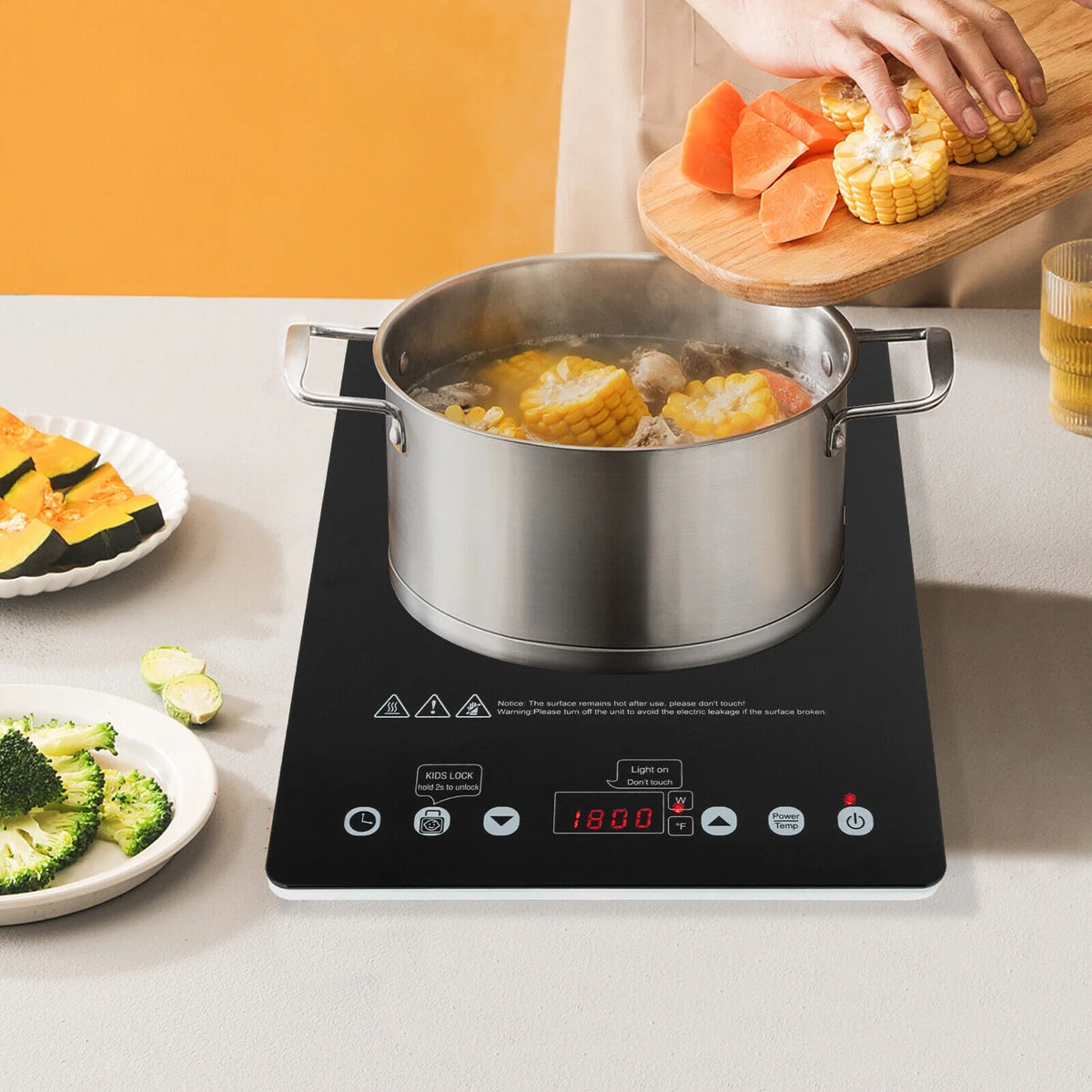 1800w Ceramic Electric Cooktop O641717