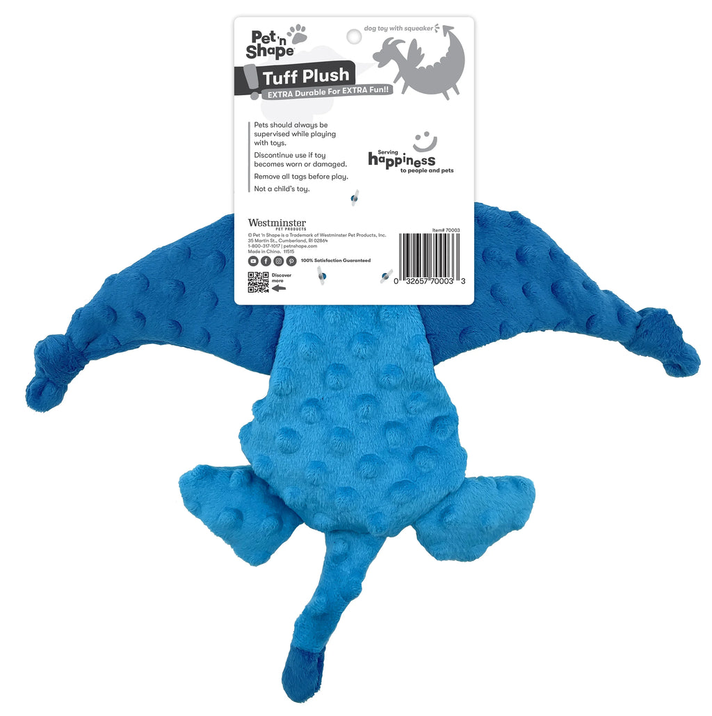 Plush Flying Dragon Dog Toy Q351