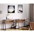 Rustic Brown Desk N6869