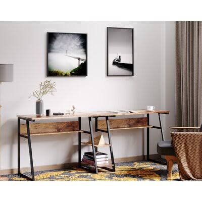Rustic Brown Desk N6869
