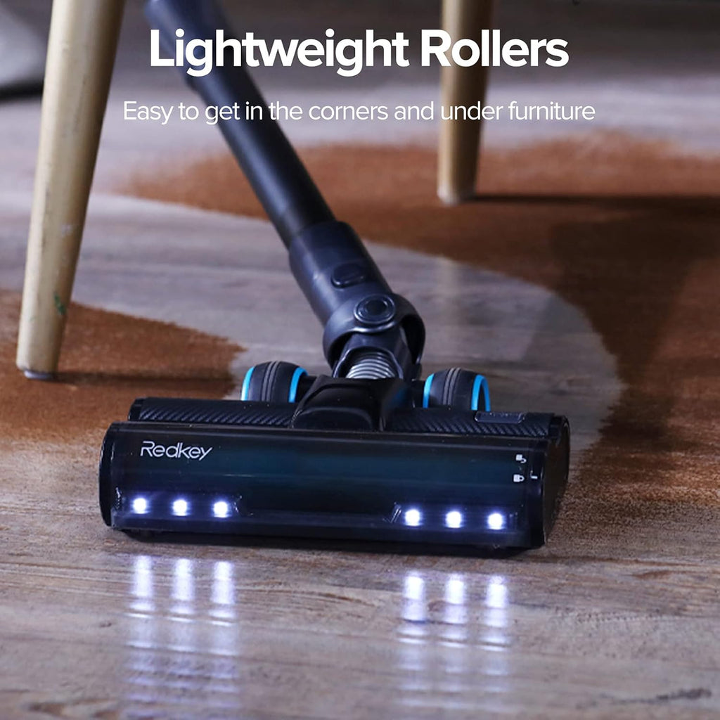 Foldable Cordless Stick Vacuum Cleaner 23Kpa 60 mins Runtime with Detachable Battery B4252