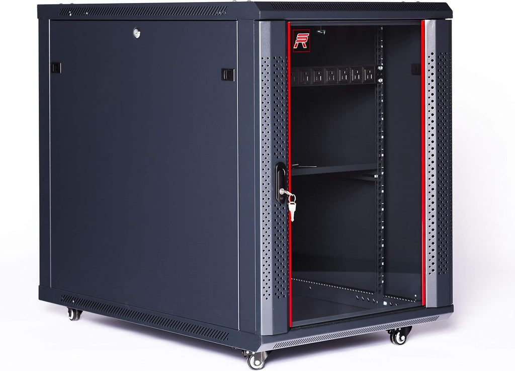 15U 35 Inch Depth Server Rack Cabinet Enclosure T3613