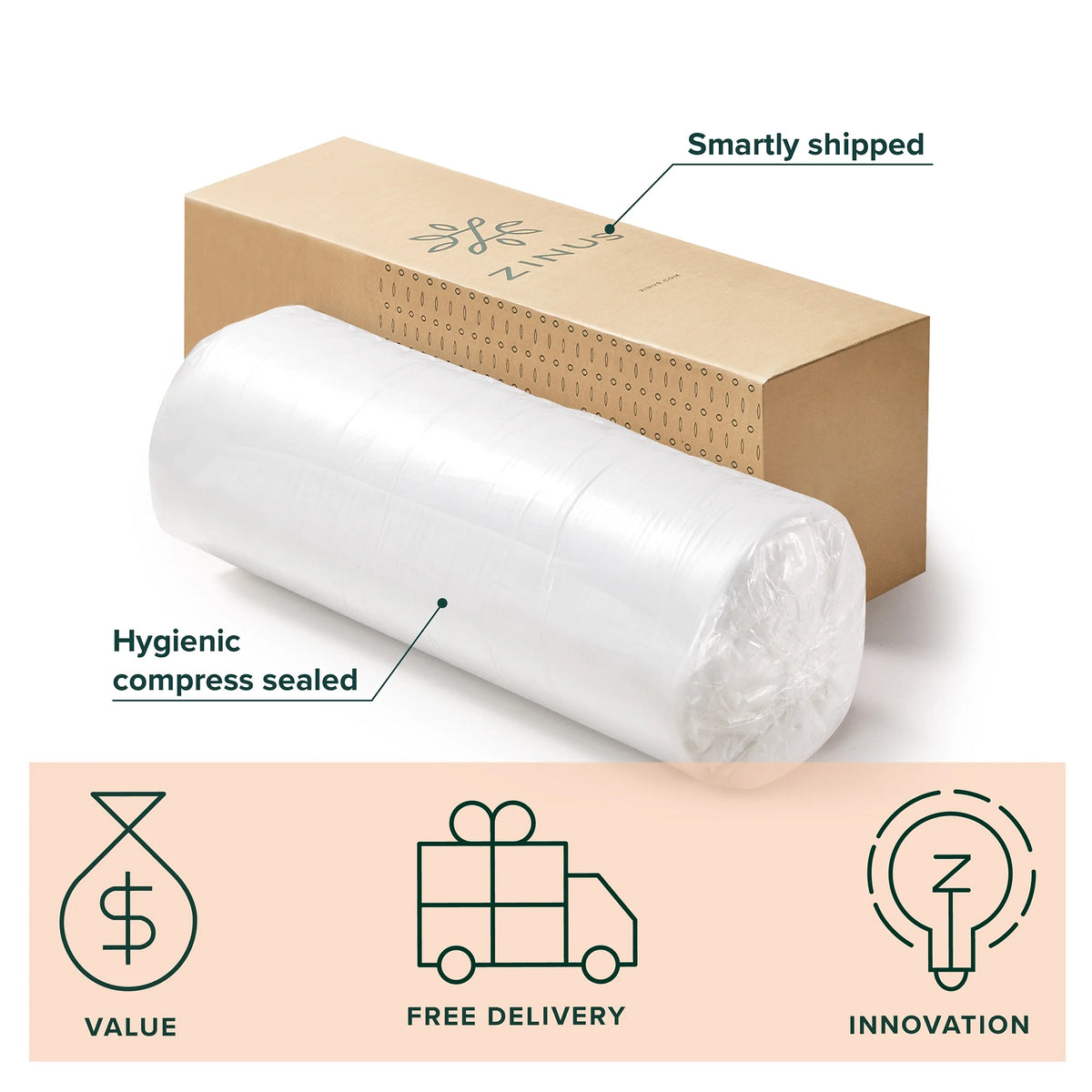 8 Cloud Memory Foam Mattress Twin Y76466