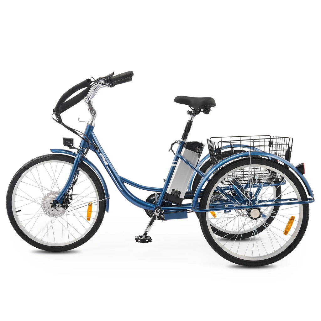 26" 350W Electric Tricycle with Basket F864