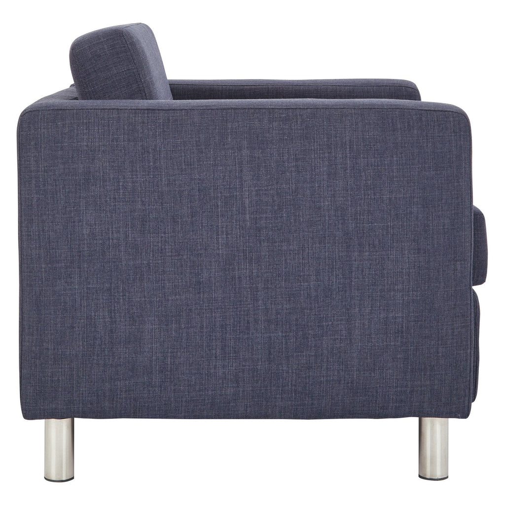 Tangerine Fabric Armchair D296
