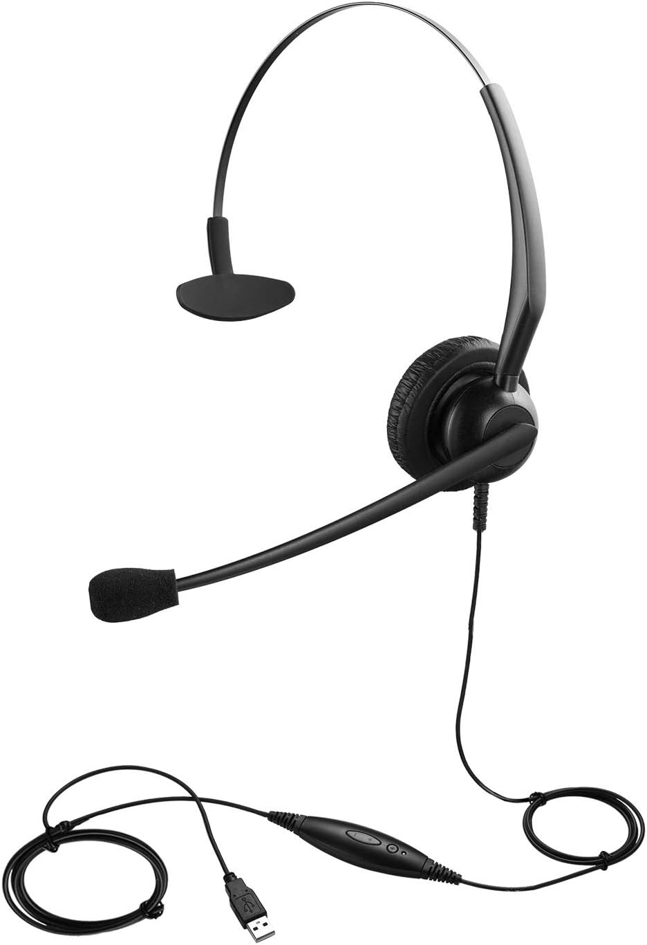USB Headset with Mute Button and Noise Isolation Microphone, Pack of 2 G6511