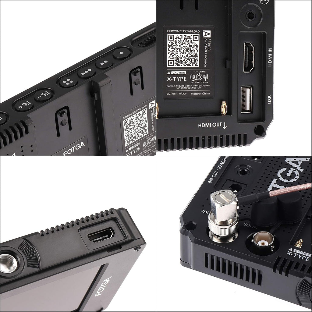 5inch Touchscreen Camera Field Monitor with HDMI 4K In/Out, Carry Case B80408