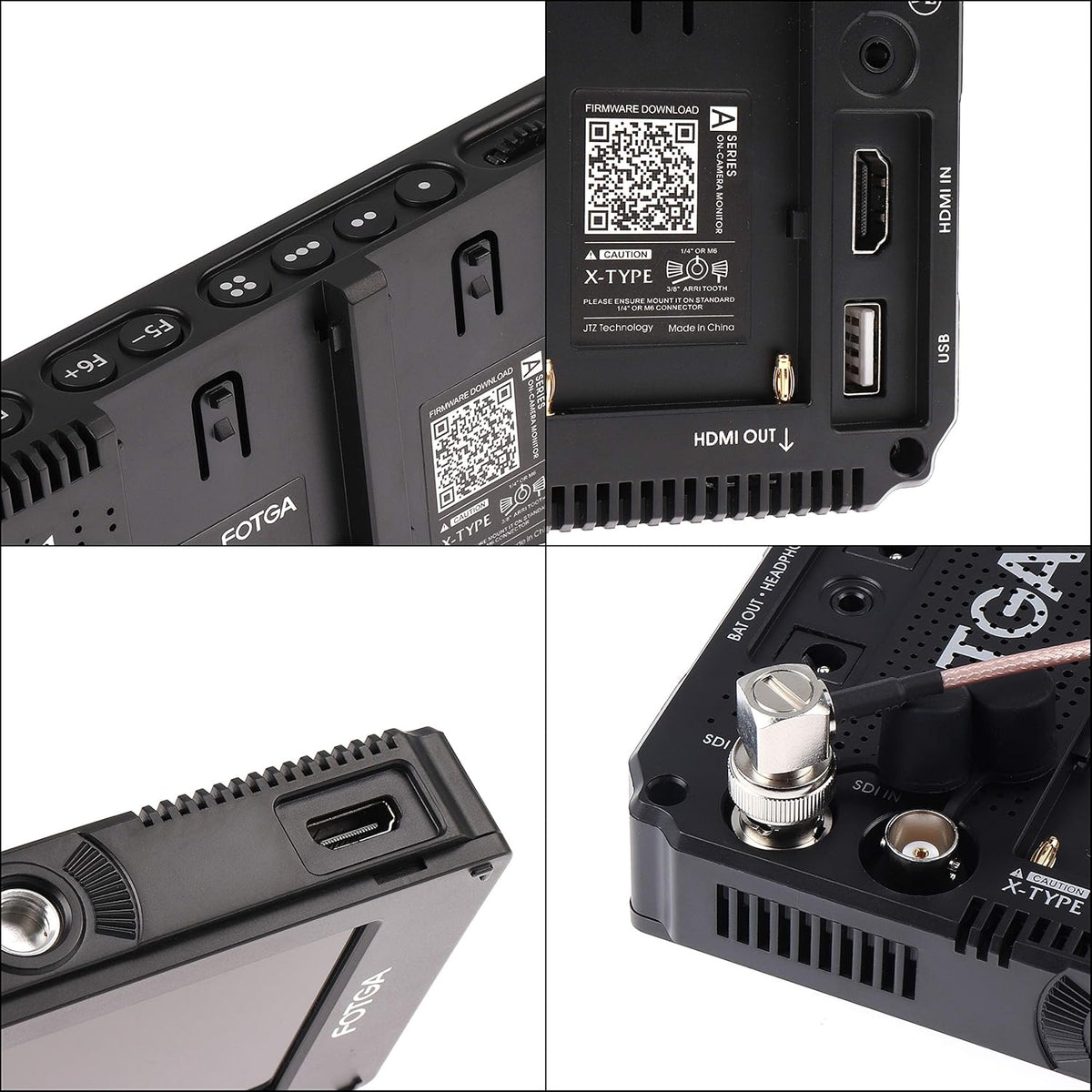 5inch Touchscreen Camera Field Monitor with HDMI 4K In/Out, Carry Case B80408