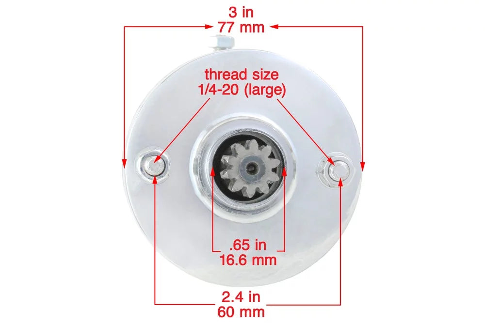 Starter & Solenoid Y683