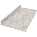 Gray Laminate Countertop with Backsplash K70008