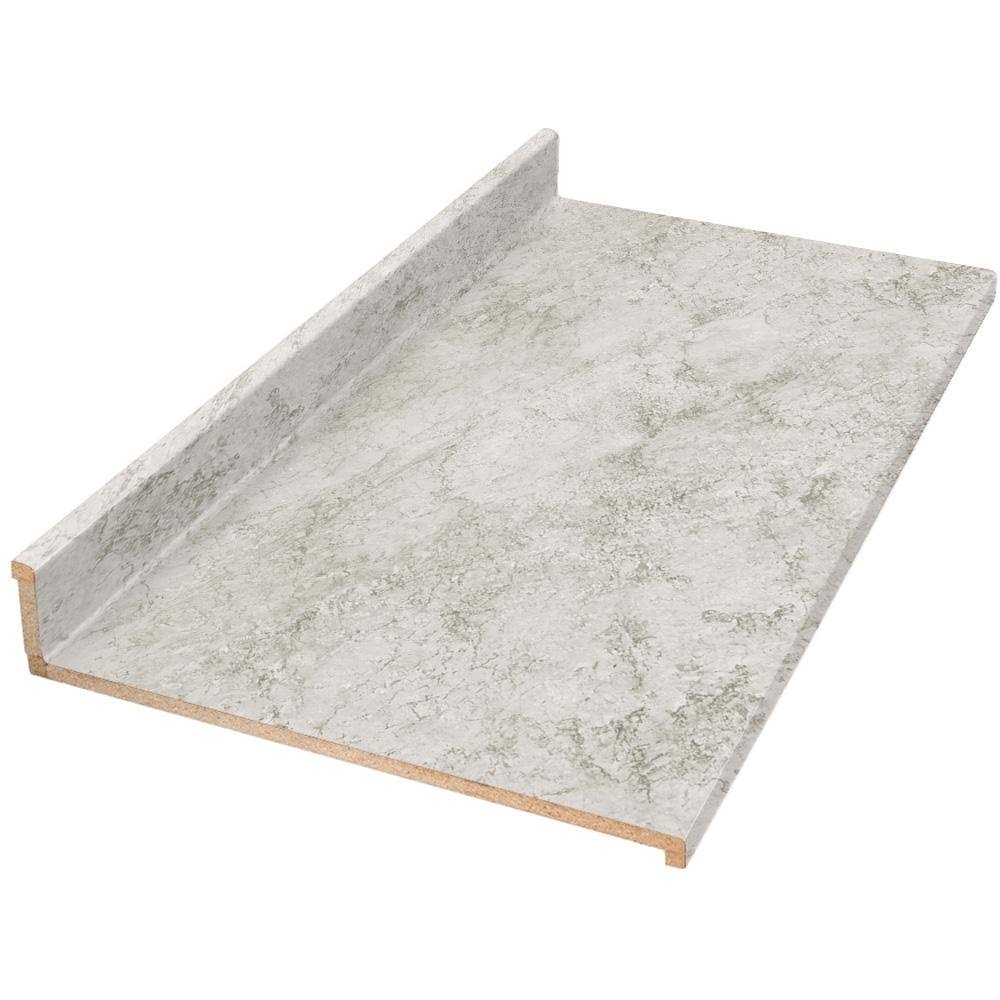 Gray Laminate Countertop with Backsplash K70008