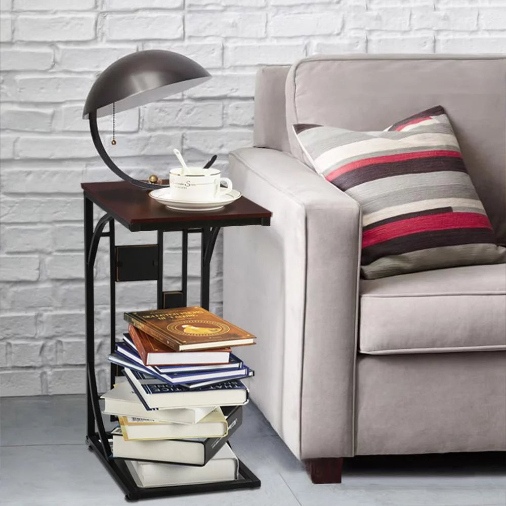 C Shaped Sofa Side Table D8922