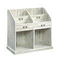 White Plank Bookcase F357
