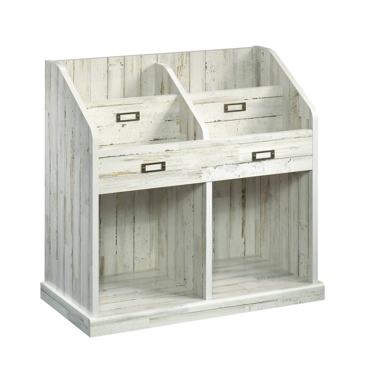 White Plank Bookcase F357
