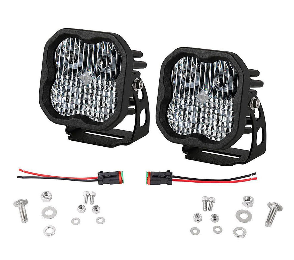 SS3 Pro Yellow SAE Fog Worklight Pair Y626