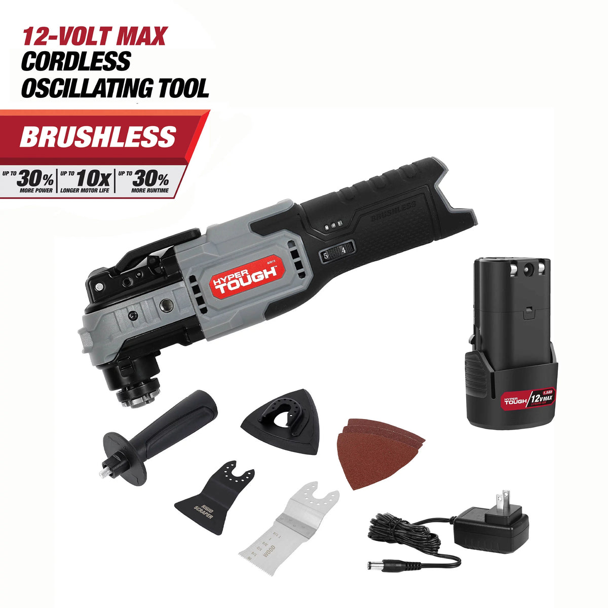 12-Volt Cordless Brushless Oscillating Tool N260387