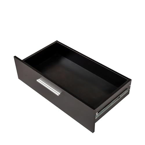 Black 6 Drawer Wood Dresser T53305