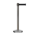 Retractable Belt Barrier Satin Stainless Steel Post V880