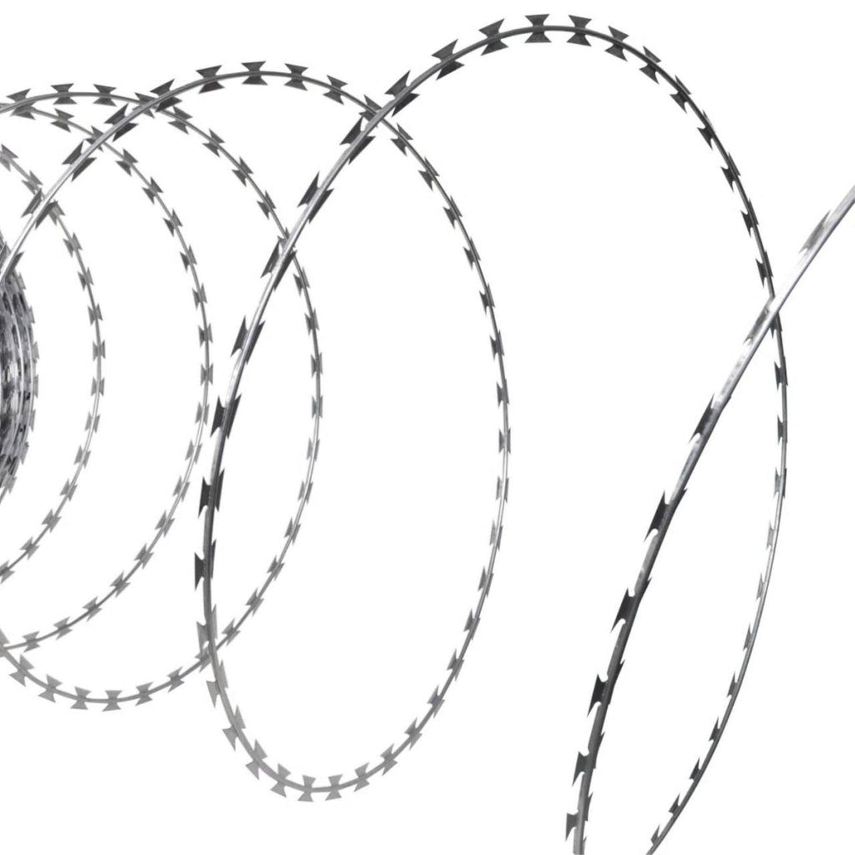 Galvanized Steel Razor Wire Helical Roll 197' G29323