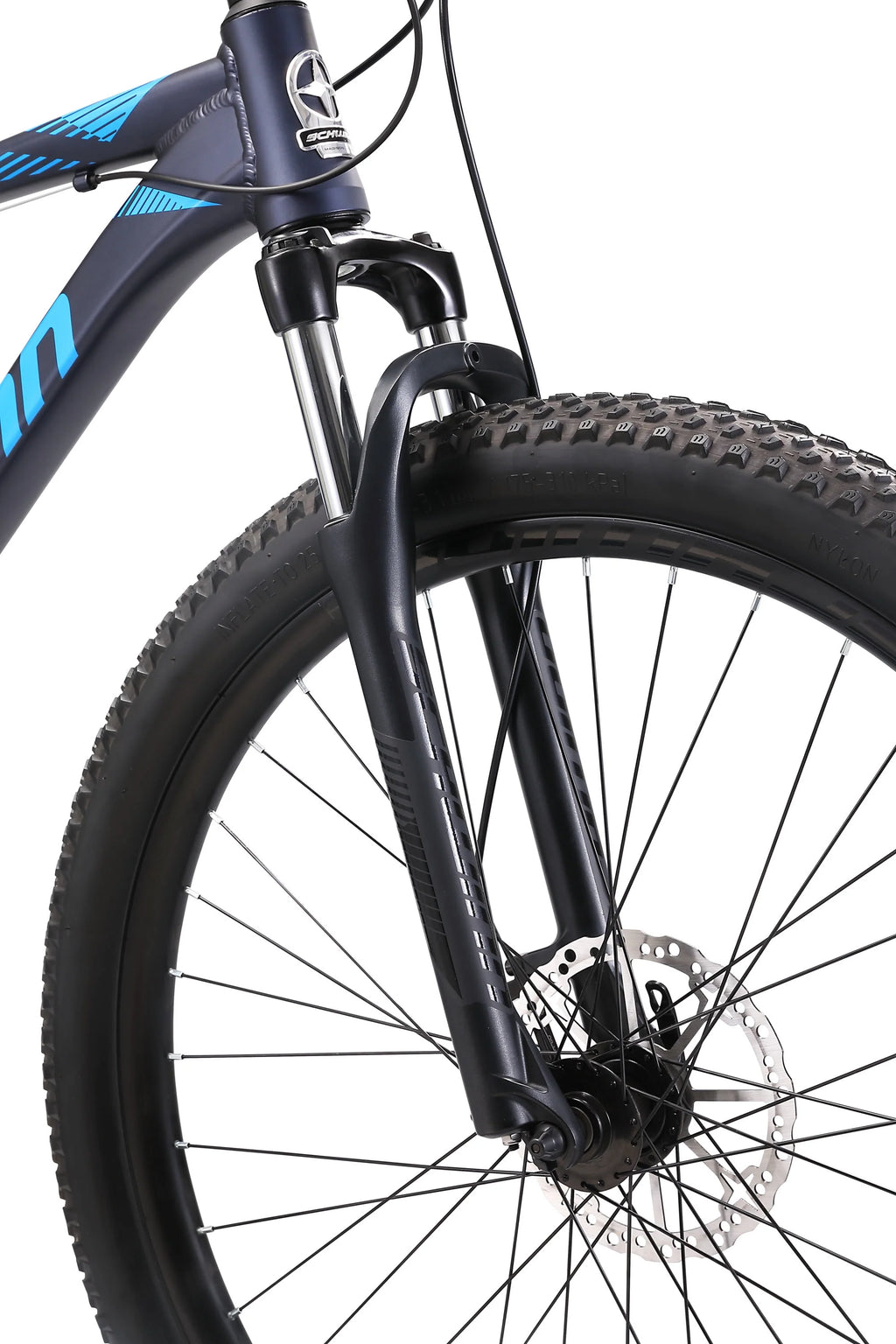 8 Speed 29 In. Wheels Black and Blue Mountain Bicycle O947948