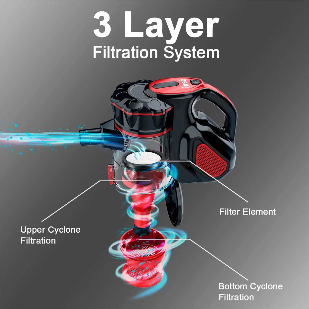 Corded Stick Vacuum Cleaner 18KPA 600W 3 in 1 Handheld X440