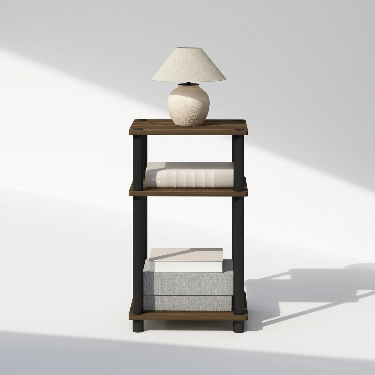 3-Tier Open Storage Nightstand N495271