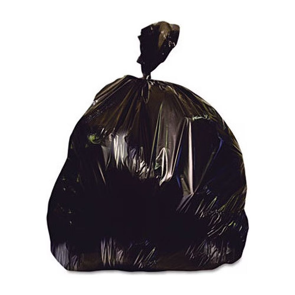 Black 60 gal 2 mil 38" x 58" Can Liner, 100/Carton R936