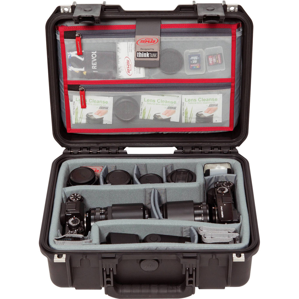iSeries Case with Photo Dividers & Lid Organizer A239