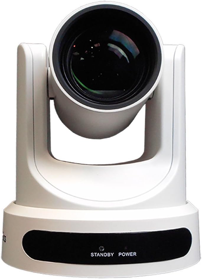 2MP Full HD Indoor PTZ Camera, 12x Optical Zoom, USB 3.0, HDMI, White V9701