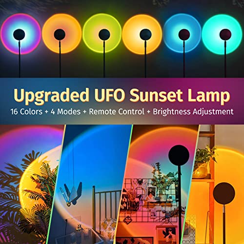 16 Colors 4 Modes Sunset Projection Lamp F952160